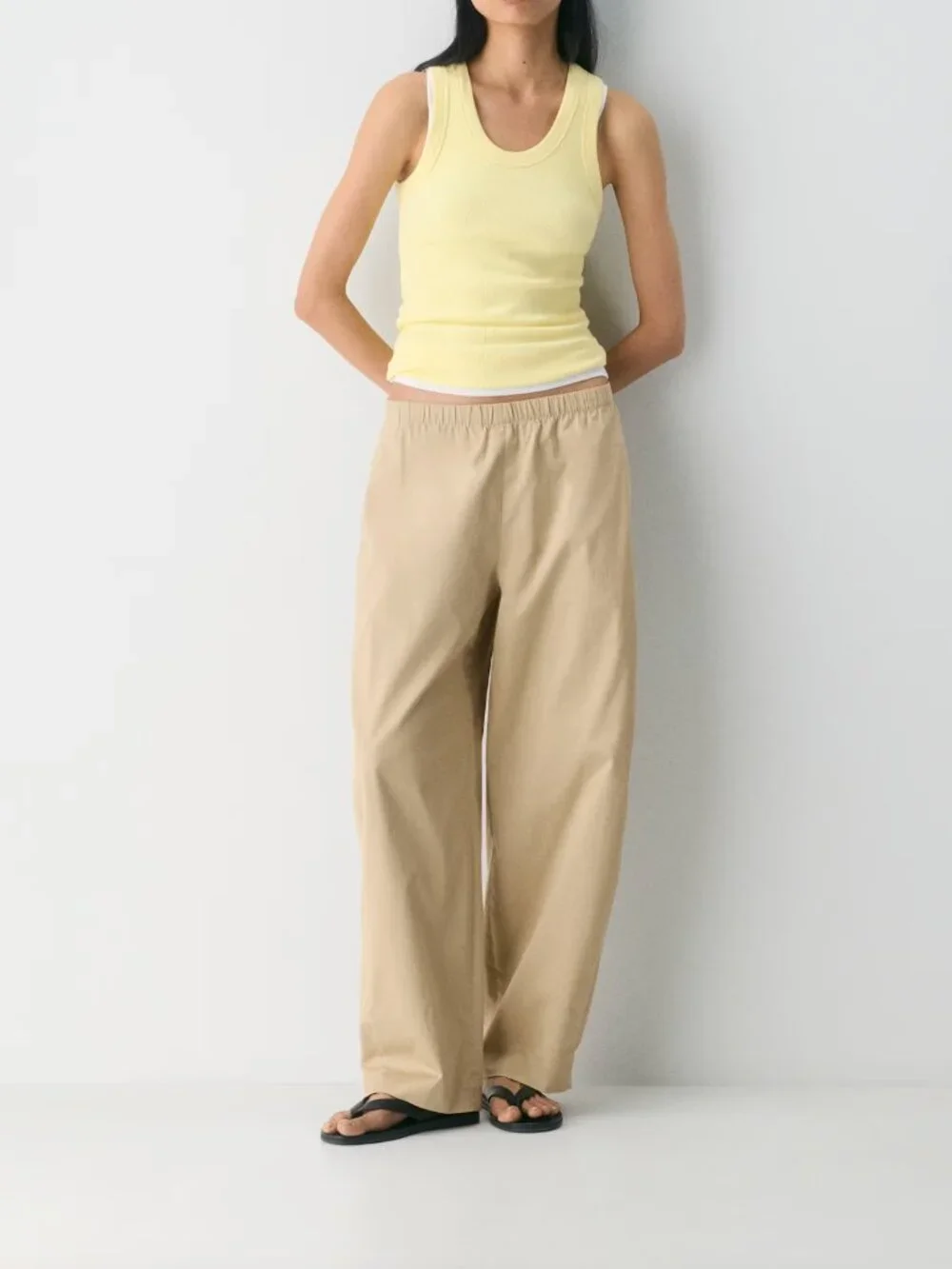 Aritzia Grinnell Chino Cotton Pant size S